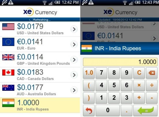 xe currency converter download free